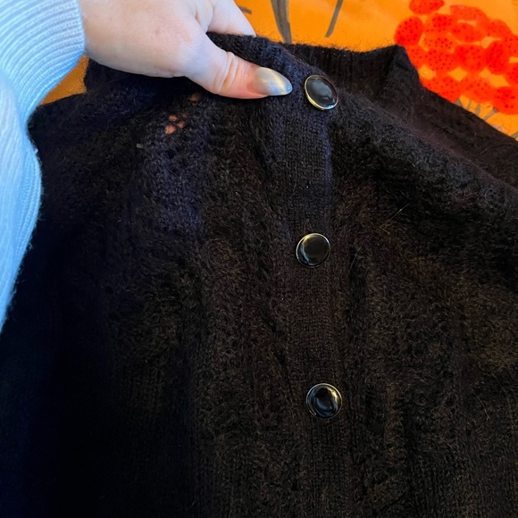 Sezane Tonio jumper in black - Picture 3 of 3